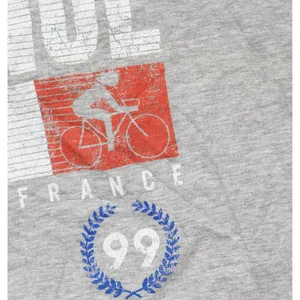 NWT Cold Crush Juniors Vive La France Graphic High-Neck Tank Top Gray / Multi M thumbnail 6