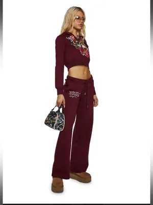 Ed Hardy Retro Tiger Sweatpants Size Medium thumbnail 5