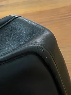Vintage Coach Willis 9927 Black Leather Satchel Top Handle Bag Made USA 1990s thumbnail 10