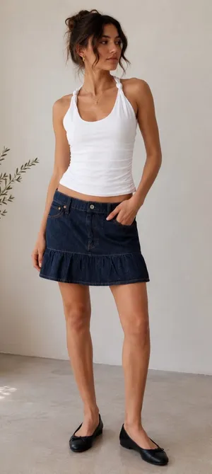 NWT Abercrombie & Fitch White Knot Halter Tank Top Open Back XL thumbnail 1