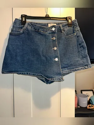 Denim Skort $40 MSRP thumbnail 4