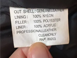 Michael Michelle Women’s Black Genuine Leather Longline Jacket Coat XL thumbnail 4