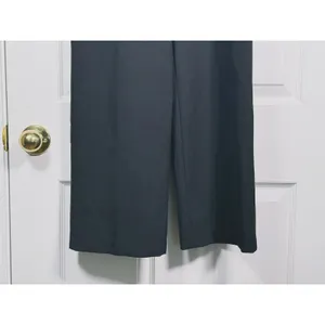 Aritzia Effortless Pant Wide Leg Trouser Size 00 Black Office Career Pleated thumbnail 7
