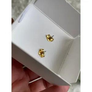 Kate Spade New York Green Heart Stud Earrings Gold Tone Cubic Zirconia NEW thumbnail 5