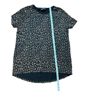 Zara leopard print women’s‎ top sz small thumbnail 5
