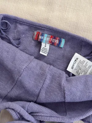 Urban Outfitters Halter Crop Top - Purple, Size Small thumbnail 3