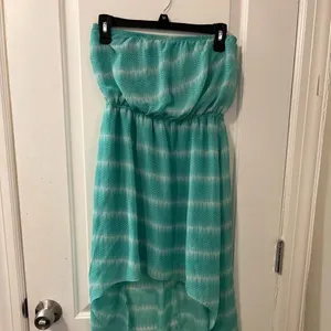 Strapless dress Green thumbnail 2