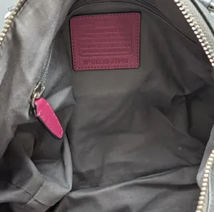 Woman’s Coach leather tote thumbnail 3