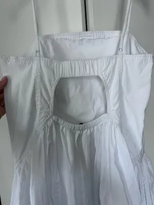 Madewell Cotton Drop Waist Poplin Maxi Dress thumbnail 4