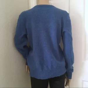 Polo Ralph Lauren V Neck Pullover Wool Sweater thumbnail 4