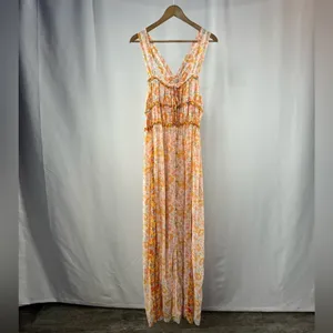 NWT Free People Dance with Me Maxi in Ivory Combo Size‎ Medium thumbnail 3