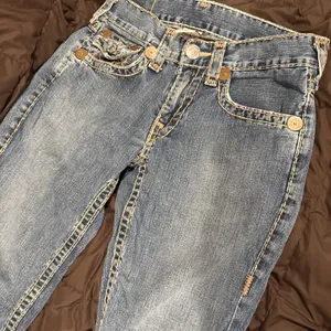 Y2K True Religion Womens Size 31 Bootcut Flare Jeans Blue thumbnail 1