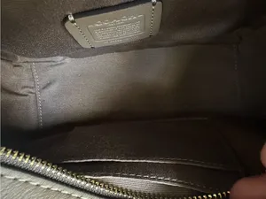 Coach Brown Leather Satchel crossbody bag thumbnail 6