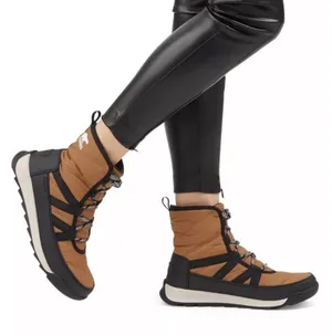 Sorel Whitney II Short Lace unisex winter waterproof elk tan boots thumbnail 1
