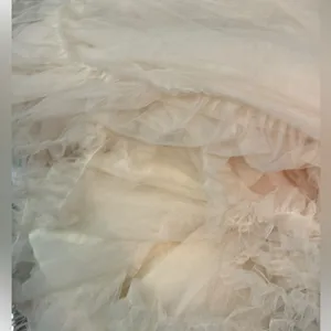 Cider NWT Voluminous mid Rise Layered Tulle Ruffle Hem Maxi Skirt whimsy fairy thumbnail 6