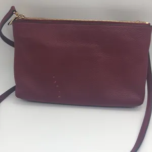 Michael Kors Burgundy Crossbody Bag thumbnail 4