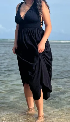 Marshalls Long black dress thumbnail 1