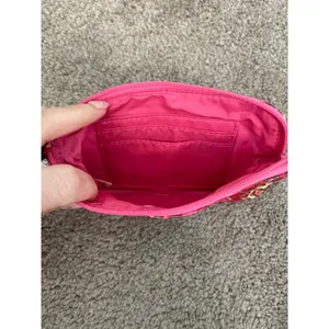 New Vera Bradley Essential Zip Wristlet, Capri Pink thumbnail 3