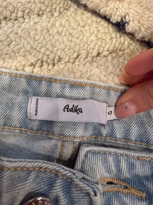 Adika Light Wash Extreme Ripped Distressed Jeans Size Small NWOT thumbnail 4