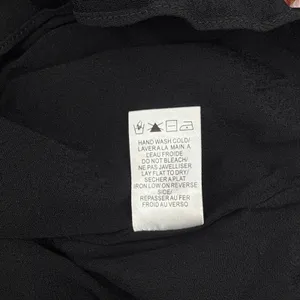 Gentle Fawn Tatiana Dress Long Sleeve‎ V Neck Tie Cuff Black Sheer Large NWT thumbnail 12