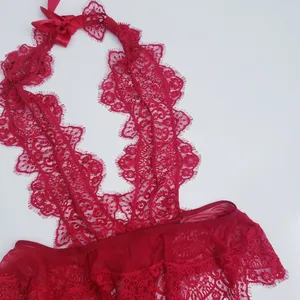 Frederick's Of Hollywood Lace Thong Teddy Lingerie New With Tags thumbnail 7