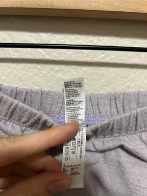 American Apparel Made in USA Strapless Wide Leg Jumpsuit Lavender Medium thumbnail 6