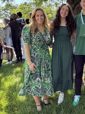 Marie Oliver Rita midi dress wrap kelly green print puff sleeve tie front cotton thumbnail 11