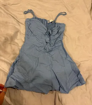 Zara linen romper thumbnail 1