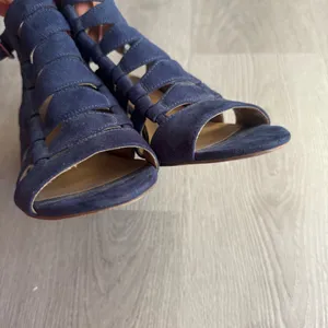 Franco Sarto Faux Suede Cut-Out Heels thumbnail 7