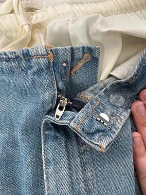 ZARA Denim Skirt thumbnail 3
