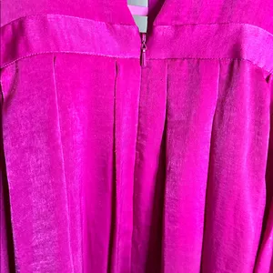 Free People Gabby’s Party all Night Fuchsia Spaghetti Strap Low Cut Dress thumbnail 10