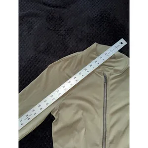 Lululemon Women's Define Olive Green Full Zip Jacket‎ Nulu Size 6 thumbnail 8