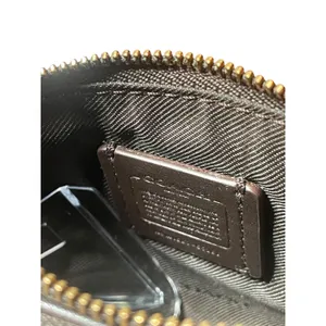 Coach Double Zip Wallet (or Large Wristlet) in their iconic Signature Canvas thumbnail 5