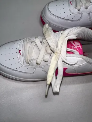 Nike Air Force 1 Low White Laser Fuchsia Pink FV5948-102 Youth 7Y Women 8.5 thumbnail 10