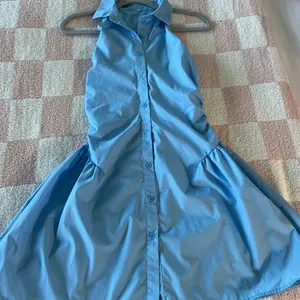 SheIn Light Blue Sleeveless Dress thumbnail 1