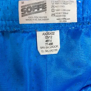 Soffe Bright Blue Gym Shorts thumbnail 4