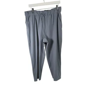 Lululemon Stretch High Rise Crop 23" Water Drop Blue Commuter Travel thumbnail 2