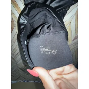 Offline Aerie Faux Liquid Leather Leggings Hi Rise‎ Black M Edgy Moto Vamp Sleek thumbnail 3