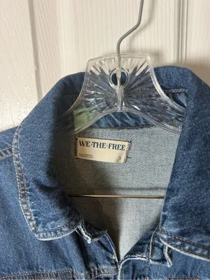 Free People Marci Denim Jumpsuit Blue S thumbnail 7