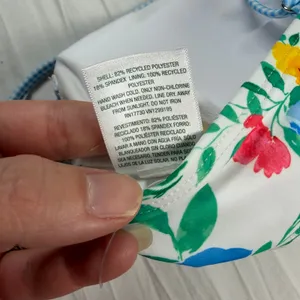 Wild Fable Bikini Top Women's Large Floral Removable Pads Adjustable Straps NWT thumbnail 4