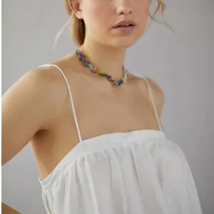Urban Outfitters UO‎ White 100% Linen Juliana Midi Dress Women’s Small thumbnail 3