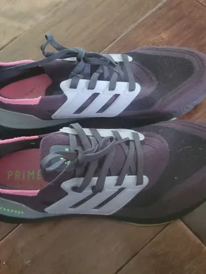 adidas Ultra Boost 21 Gray Ice Purple Athletic Shoes Size 10 Womens thumbnail 3