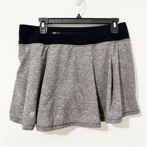 Lululemon Gray Womens Tennis Skort Skirt Size 8 thumbnail 6