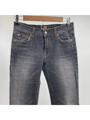 7 For all Mankind Double Stone Wash Bootcut Jeans Size 27 thumbnail 2