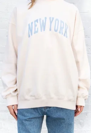 Brandy Melville John Galt New York Crewneck thumbnail 1