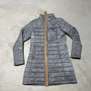 PATAGONIA Women's Radalie Insulated Parka Grey Size Small Reg $199 MSRP Puffer thumbnail 6