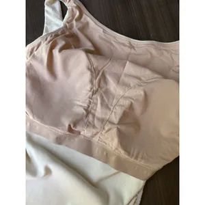 NWT OGL Elastic Open Back Bra Tank Top Plantive Size Small Gardenia Beige thumbnail 7