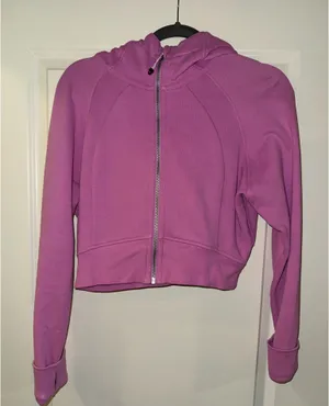 Lululemon Scuba Cropped Hoodie Full-Zip thumbnail 4