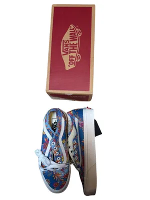 New Liberty Fabrics x Vans Old Skool Tapered Patchwork Floral Sneakers – Size 6 thumbnail 2