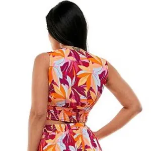 Lila Rose NWT Juniors’ V-Neck Cinched Front Top thumbnail 4